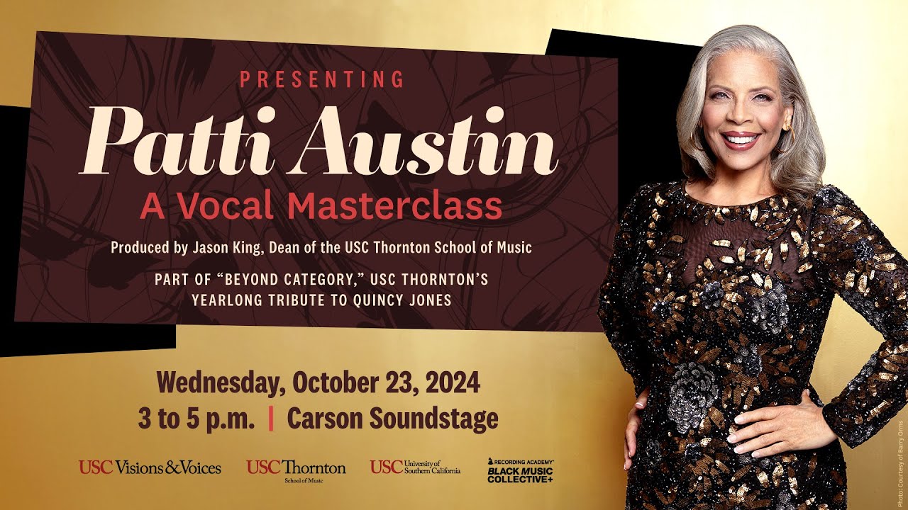 Presenting Patti Austin: A Vocal Masterclass