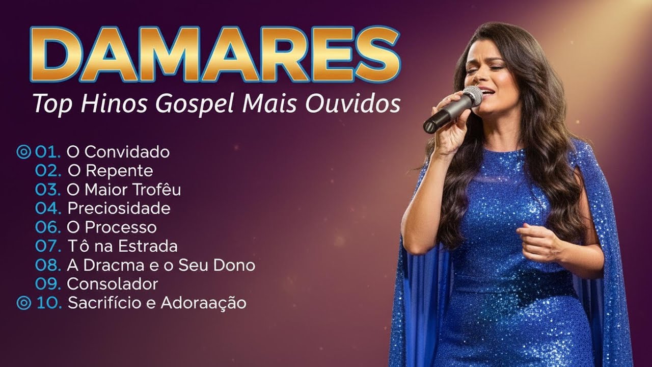 Damares - Consolador,...Melhores Músicas Gospel de Louvor e Adoração de 2026 #top