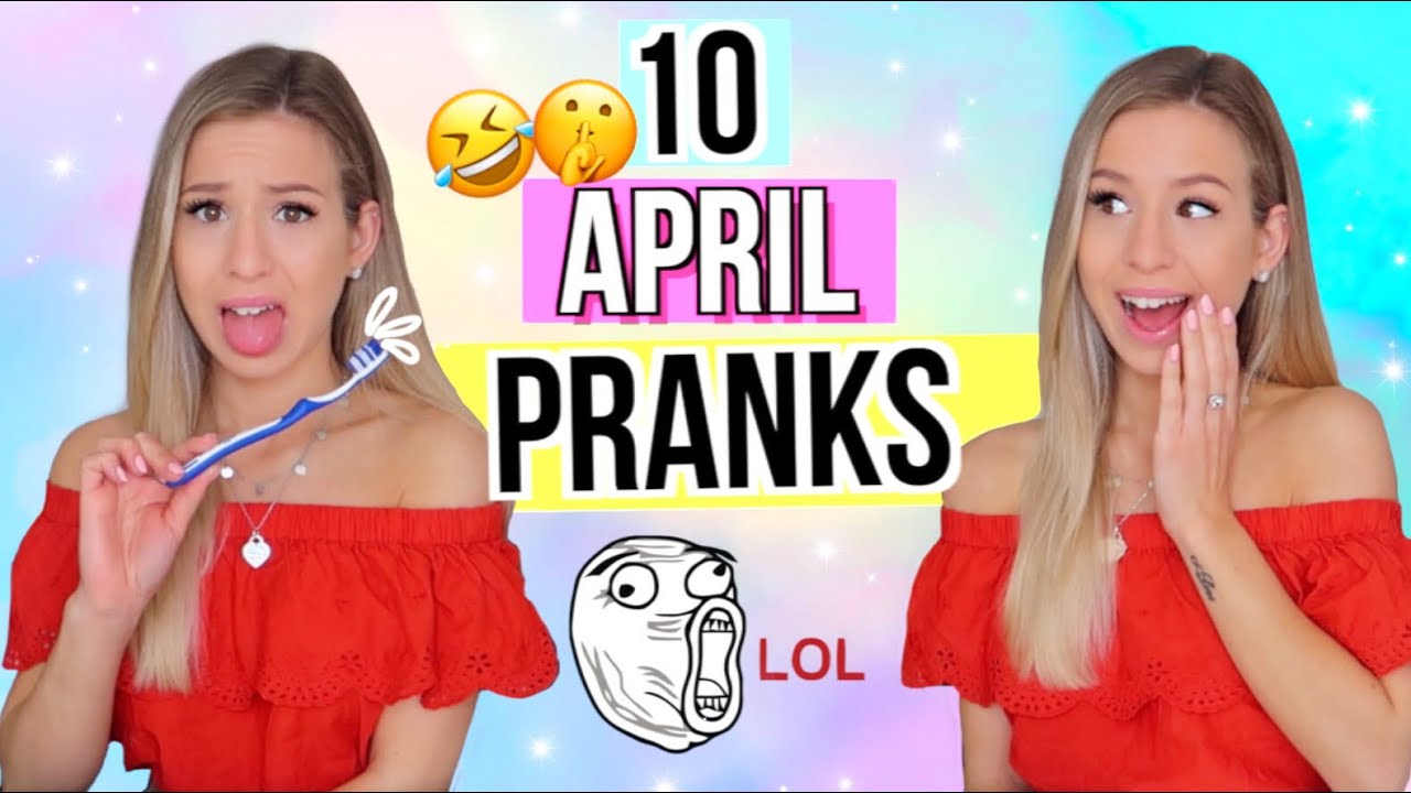 1. April Scherze leicht zum nachmachen 😆 10 Pranks zum 1. April 😅2019