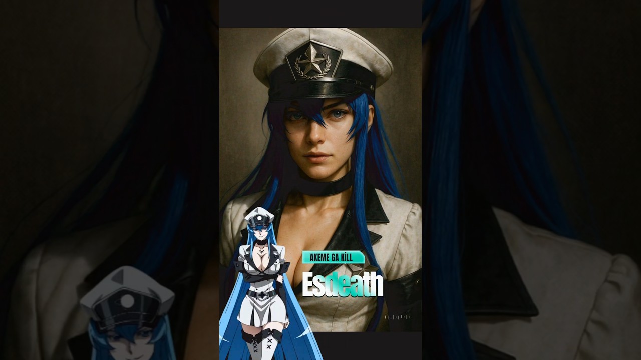 What If Akame Ga Kill! Were Real? Photoreal Character Transformations #aiart   #anime #shorts