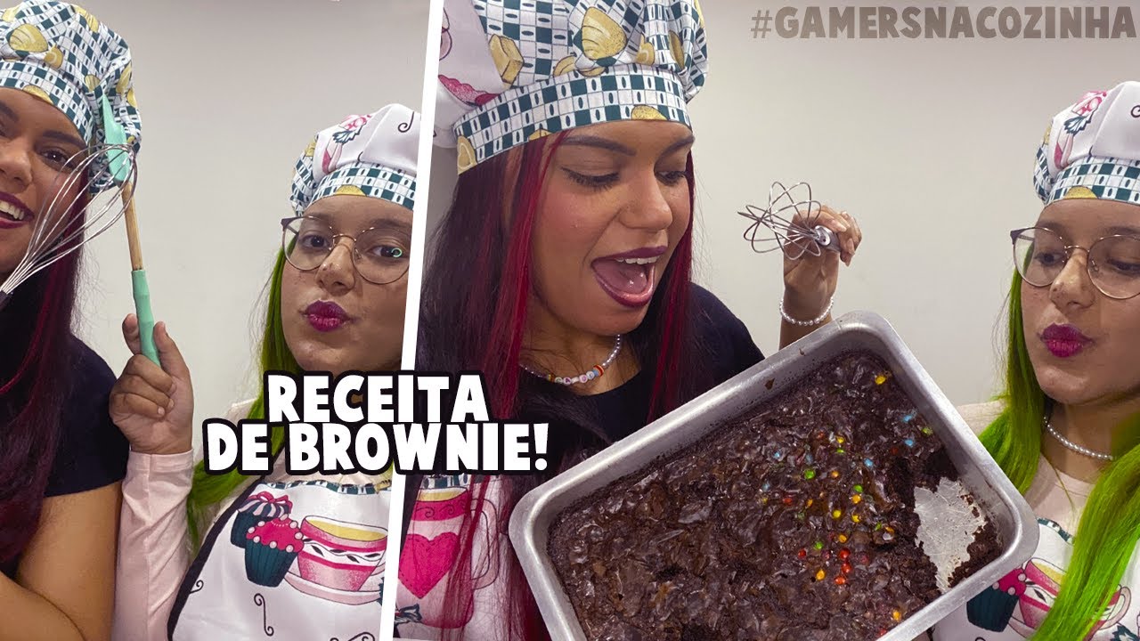 COMO FAZER O MELHOR BROWNIE DO MUNDO!! #GAMERSNACOZINHA