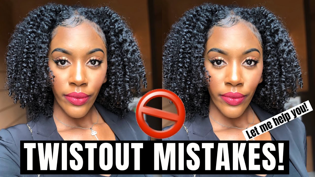 TWISTOUT MISTAKES YOU KEEP MAKING! Prevent DRY, FRIZZY twistouts! TWISTOUT 101 Pt 7