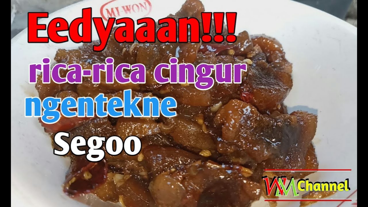 Rica-rica Cingur Enak by Wong Mbeteng Channel 