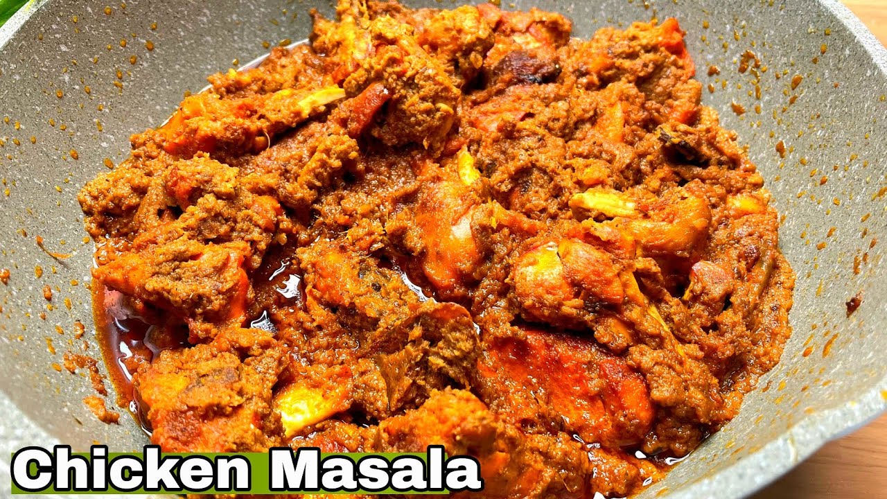 Lucknow Style Chicken Masala Recipe 💗Lucknow's Most Popular Tawa Chicken Masala ki Correct Recipe🌺