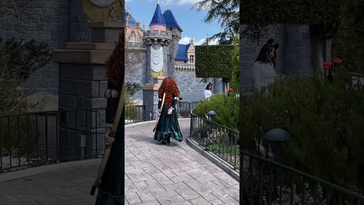 Merida From The Movie #brave #disneyland #merida #princess