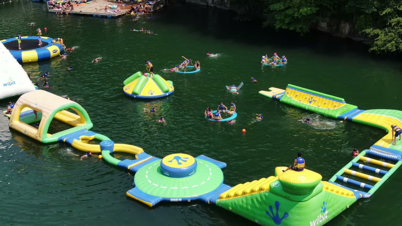 Hidden Paradise Campground Highlight, St. Paul, Indiana, USA by VisionAirial LLC
