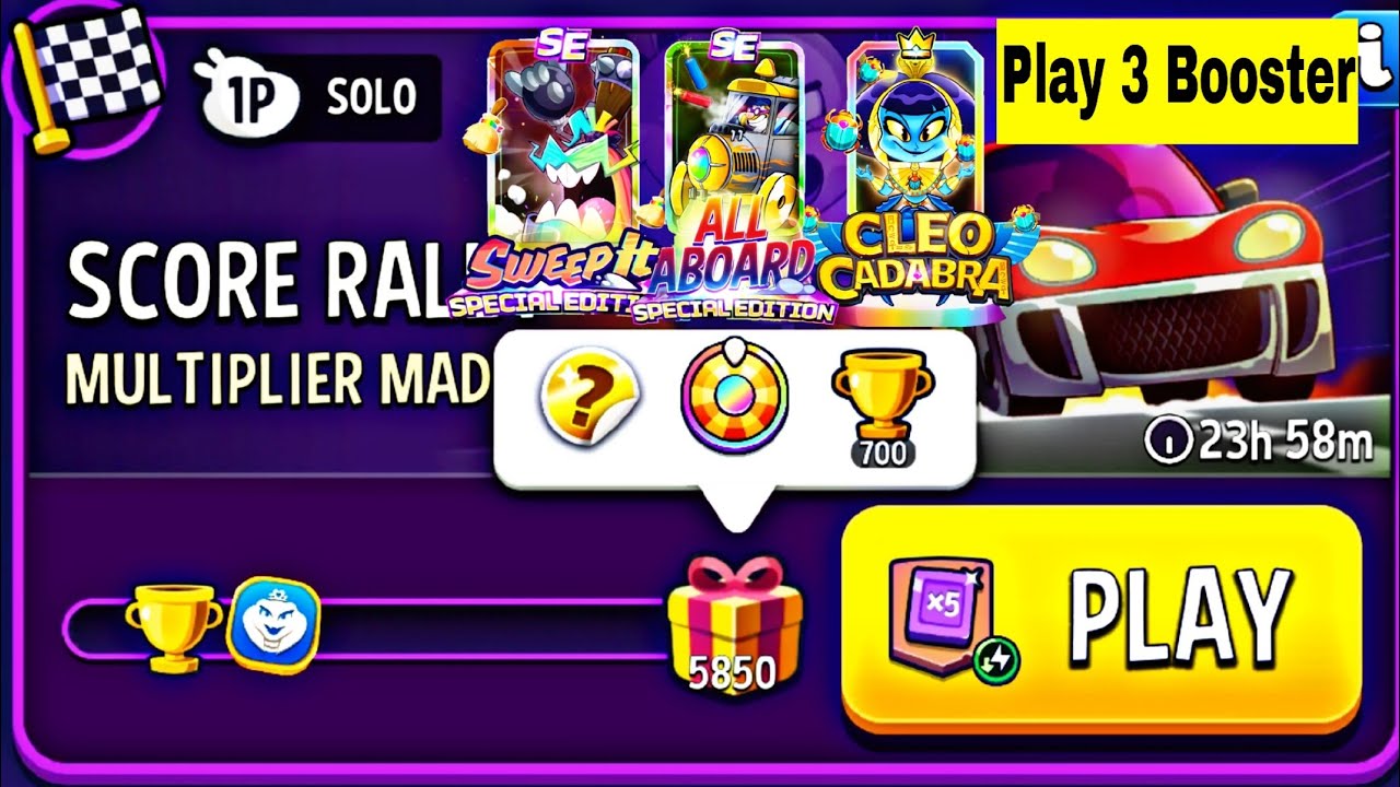 multiplier medness sweet it new boosters Train Cleo | score rally solo challenge | match masters