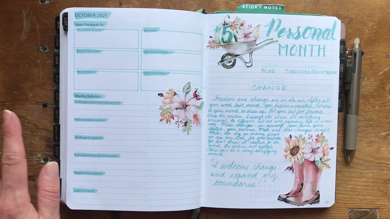October Unbound Planner Setup