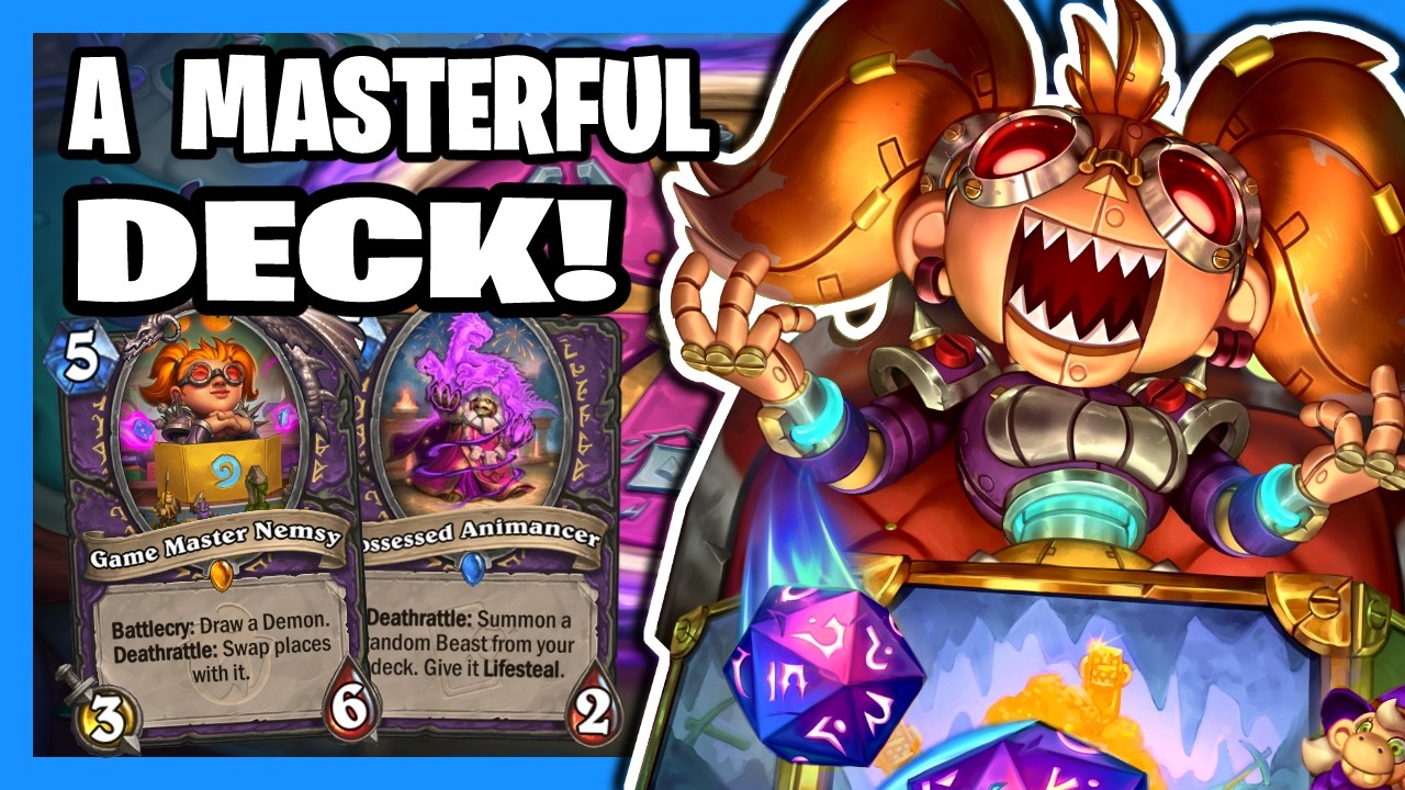 Nemsy Wheel Lock Will BOGGLE Your Mind! Hearthstone Warlock Deck