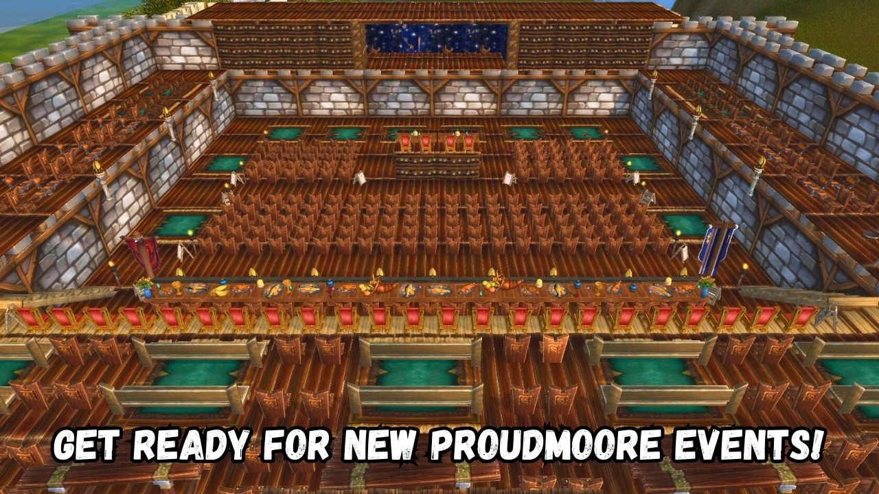 Proudmoore Cataclysm &ndash; Upcoming Event Teaser! (Jump Challenges & Fashion Show)