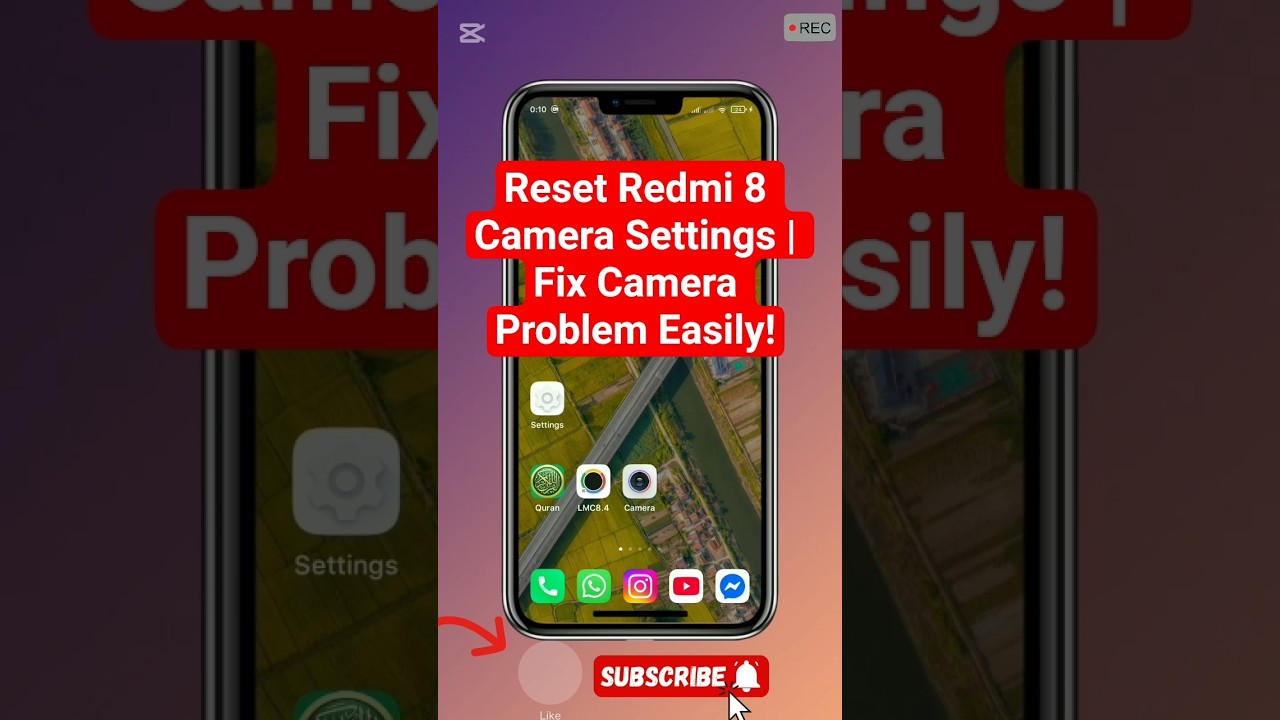 Reset Redmi 8 Camera Settings | Fix Camera Problem Easily #smartphonetipsbd#Redmi8camerareset#camera