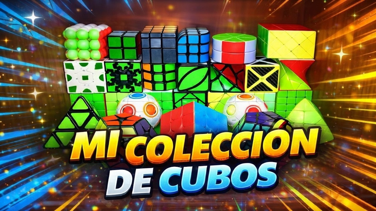 Mi colección de cubos de Rubik