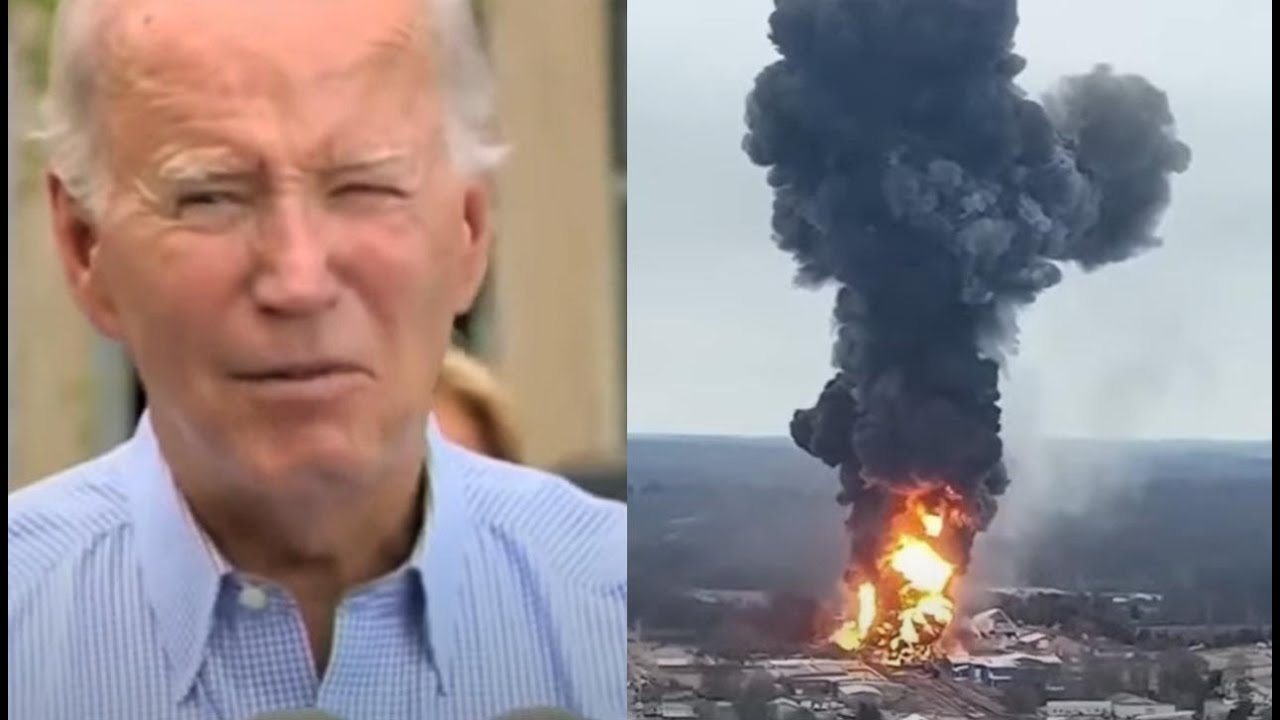 Biden To Visit East Palestine An ENTIRE YEAR After Rail Disaster