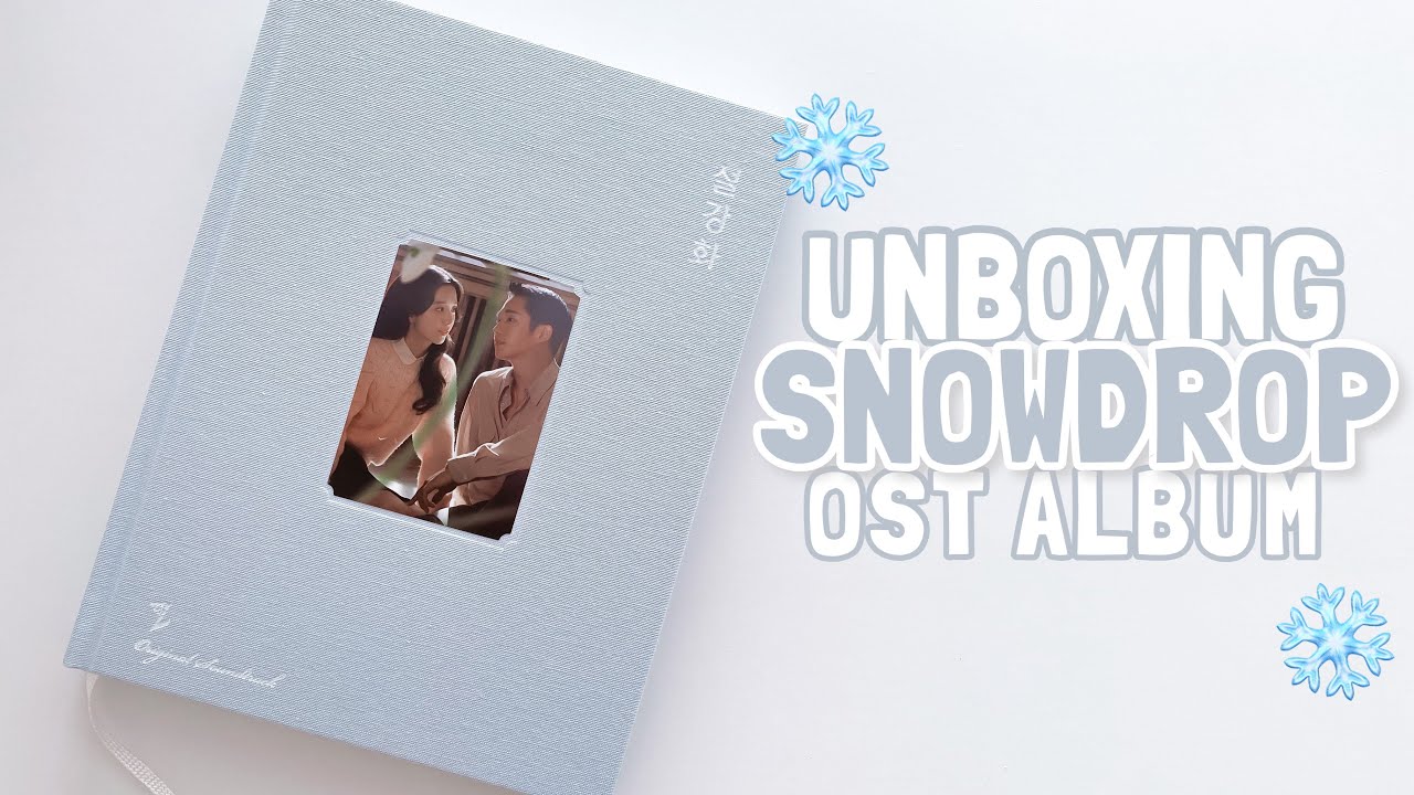 Unboxing Snowdrop OST Album (Photobook + Polaroid + Film Photo)