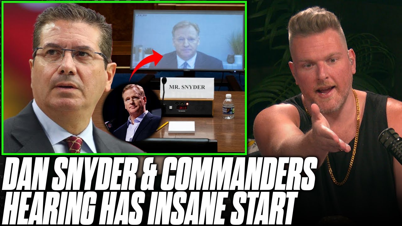 House Oversight Committee Starts Hearing Against Dan Snyder & Commanders | Pat McAfee Reacts