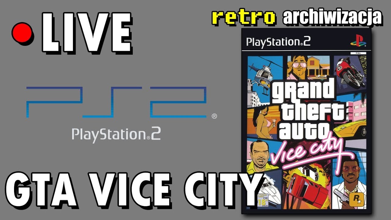 GTA Vice City na PS2 - część 1 | Retro archiwizacja - odcinek 197