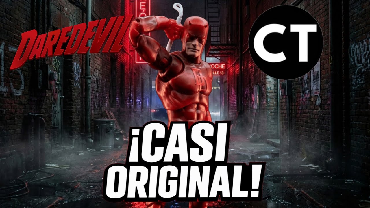 ¡EL MEJOR DE LOS BOOTLEGS!🔥🗿 CT Toys Daredevil, Reseña, Review Español 