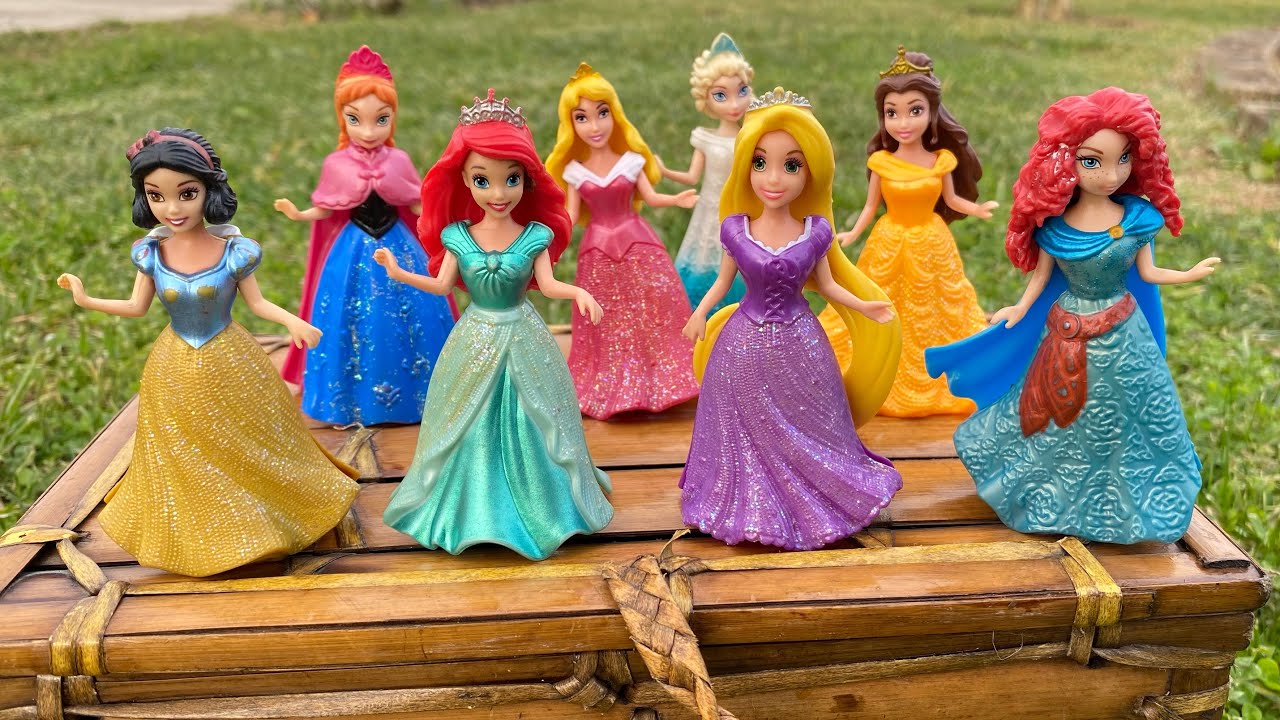 Cute Miniatures Disney Princess Frozen ELSA & Annall! elsa satisfying unboxing