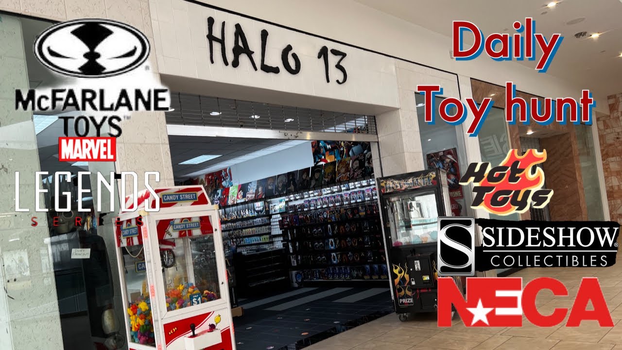 Halo 13 is one of the Best Toy stores i have been to yet/ Retro Video game hunting (daily toy hunt)