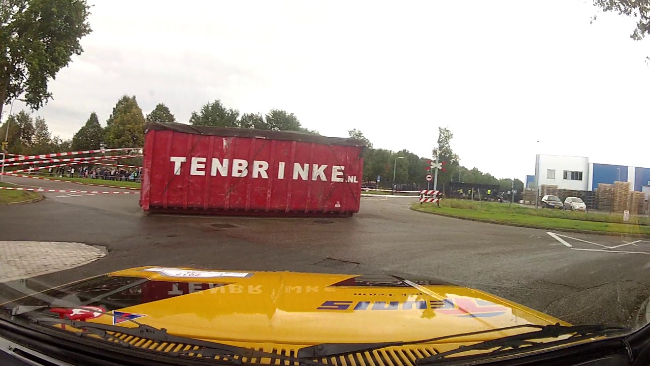 Hellendoornrally 2017 onboard Edwin Wolves & Ferdi ter Maat KP10