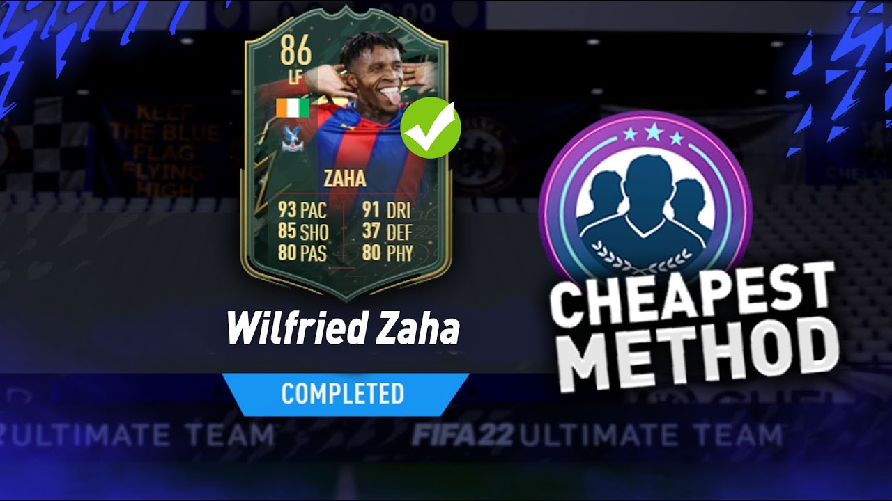 86 WINTER WILDCARD ZAHA SBC!🔥 (Cheapest Method) - FIFA22 ULTIMATE TEAM