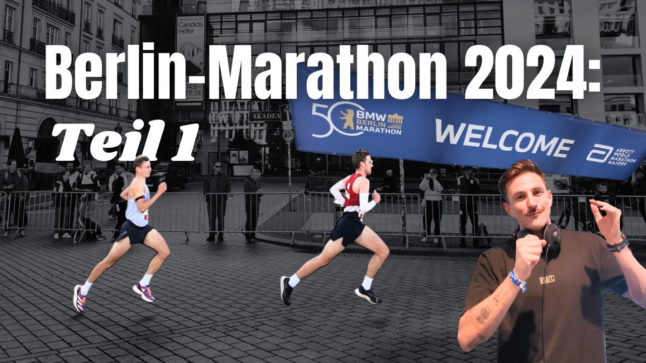 5 km-Rennen, KRAFT Shopping mit Eugen & viele bekannte Gesichter 😱 | berlin-marathon 2024 part 1