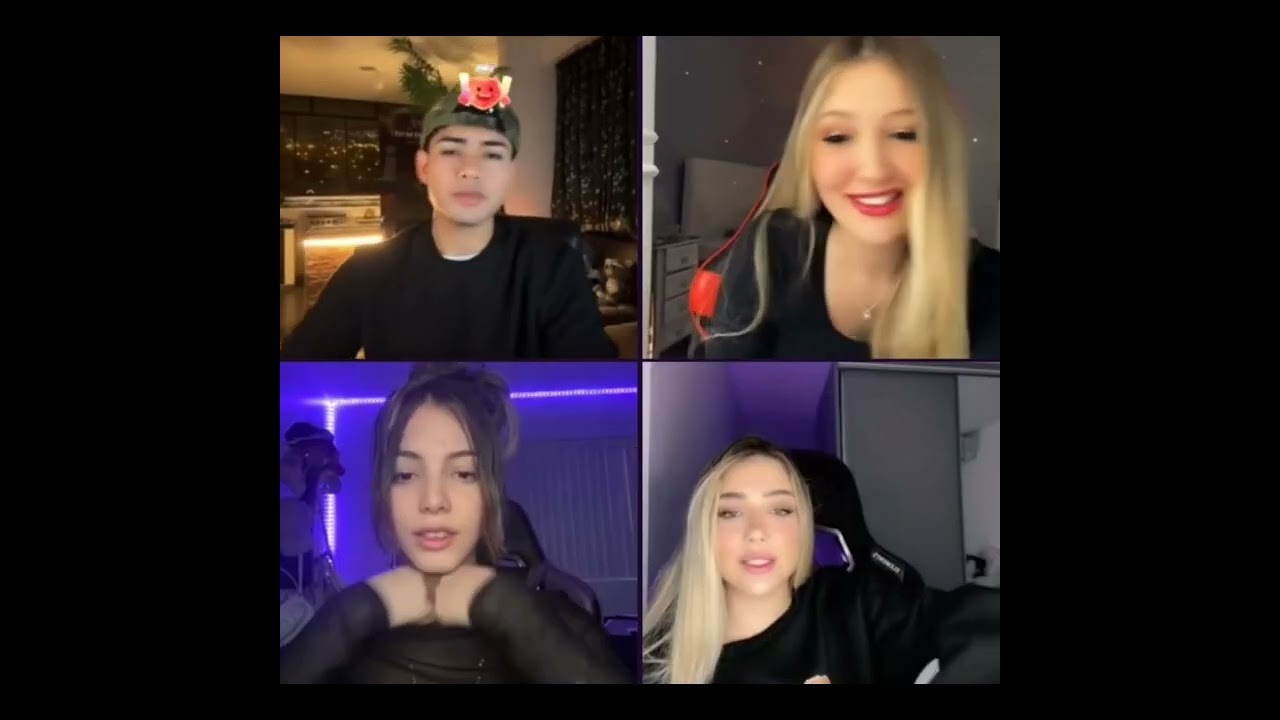 Cañita se encuentra con Annia, Taty y Lapushe Mientras lo obserba Douha 😂