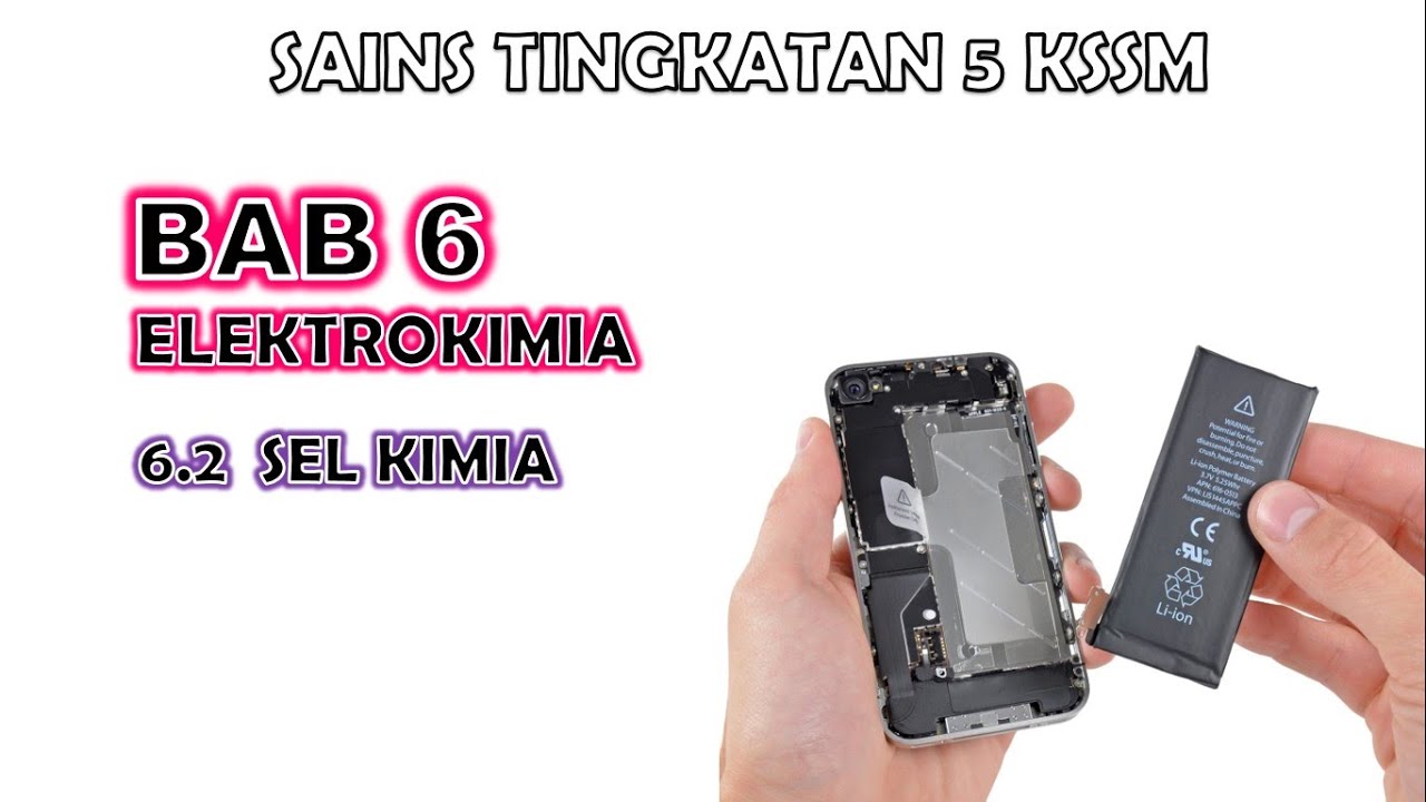 SAINS TINGKATAN 5 KSSM I BAB 6 I 6.2 : SEL KIMIA