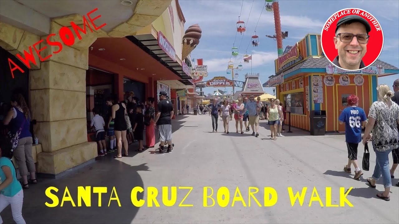 Santa Cruz Beach Boardwalk 😃  California #santacruz #boardwalk