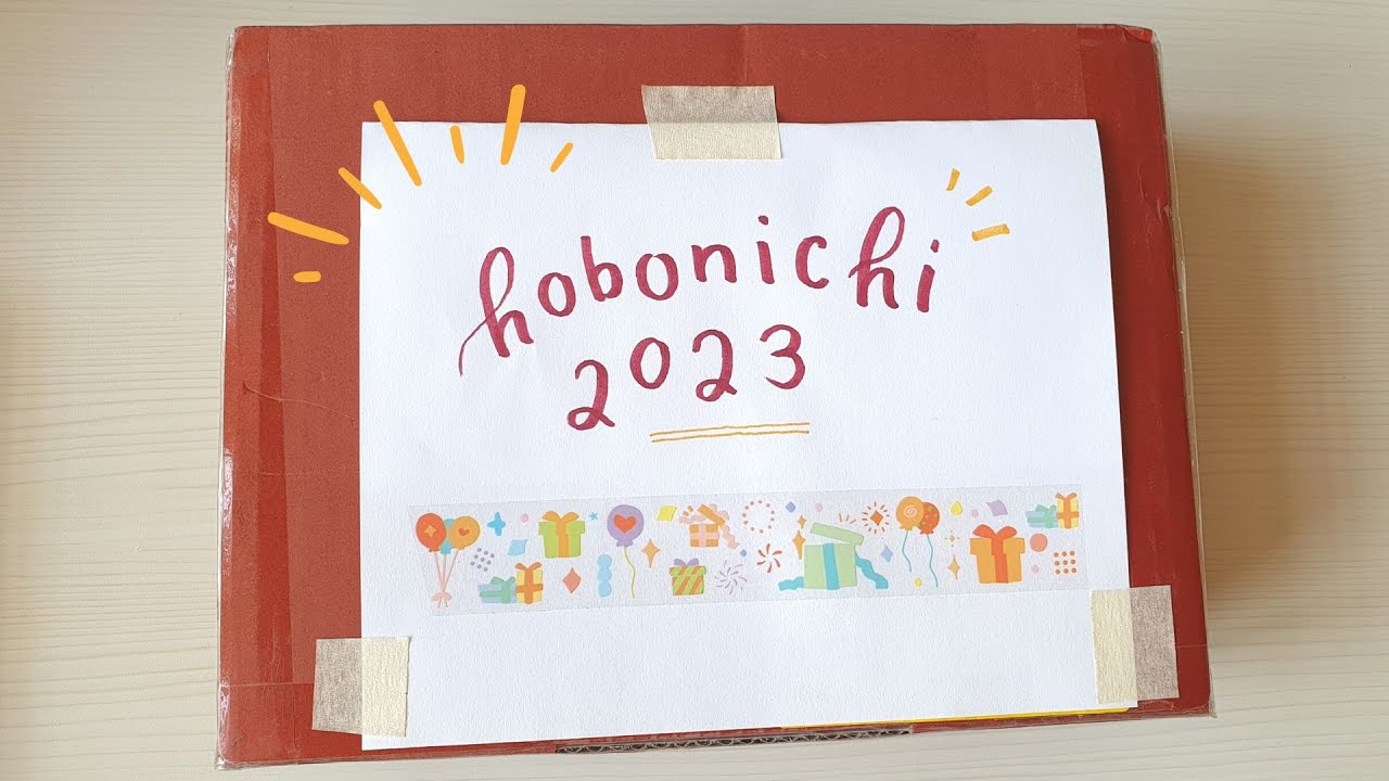 My Hobonichi 2023 Haul (Part 1)