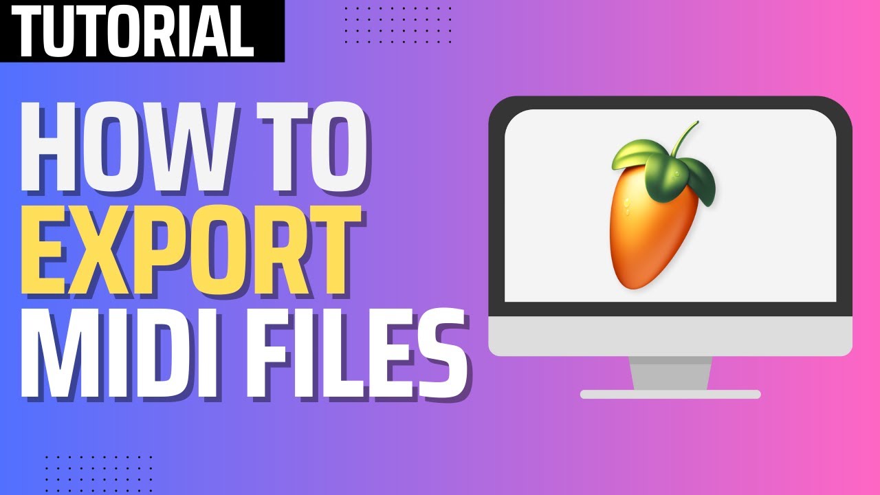 How To Export MIDI Files From FL Studio 24 (2026 Tutorial)