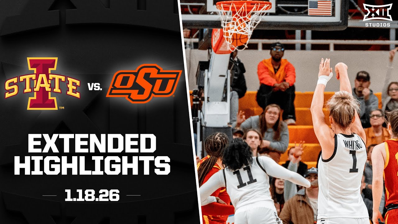 #19 Iowa State vs. Oklahoma State Extended Highlights | 2025-26 Big 12 Women's Basketball