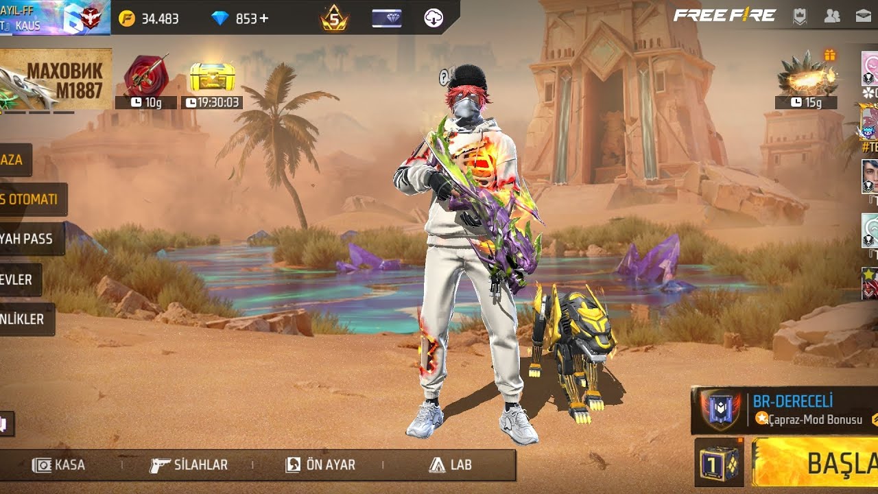FREE FİRE EĞİTİM AWM ŞOU😎❤️❤️‍🔥💣💥