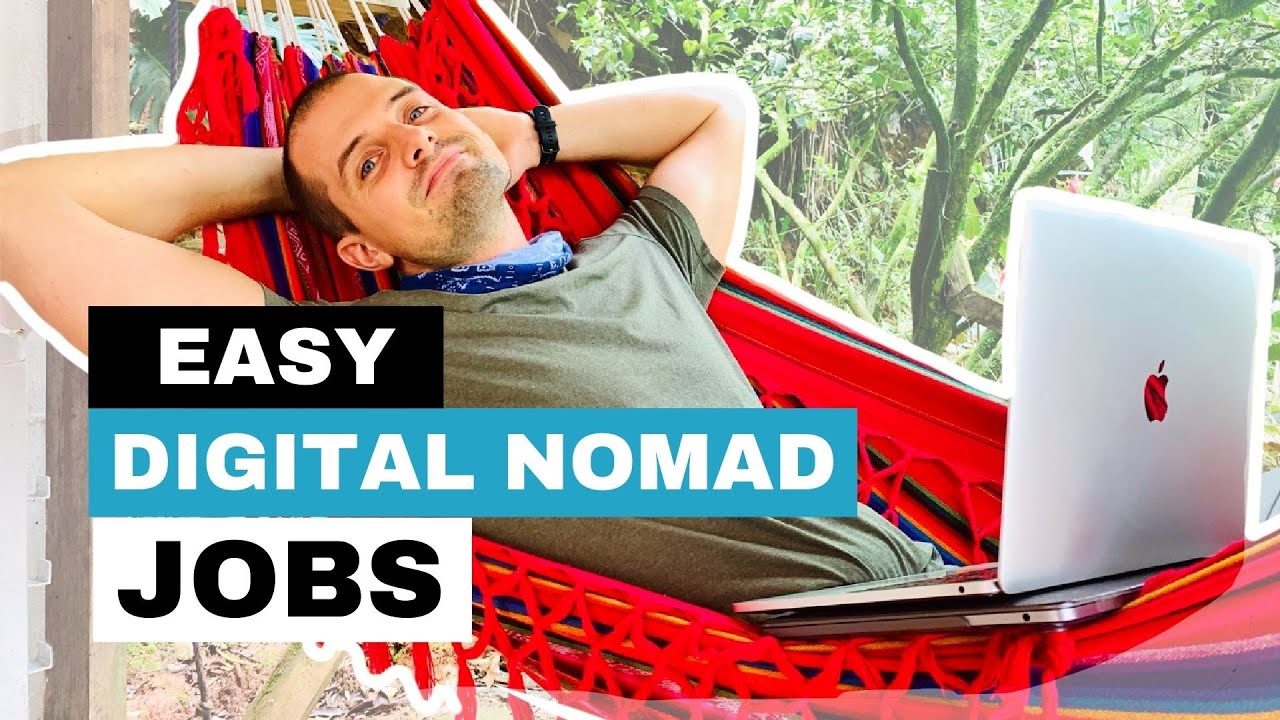 5 EASIEST digital nomad jobs for beginners (zero skills needed)