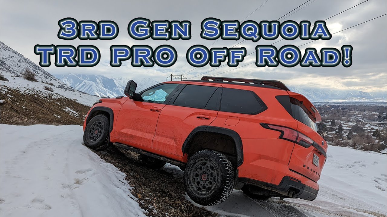 Тест-драйв Sequoia TRD Pro Off Road 2023: самый способный на сегодняшний день!