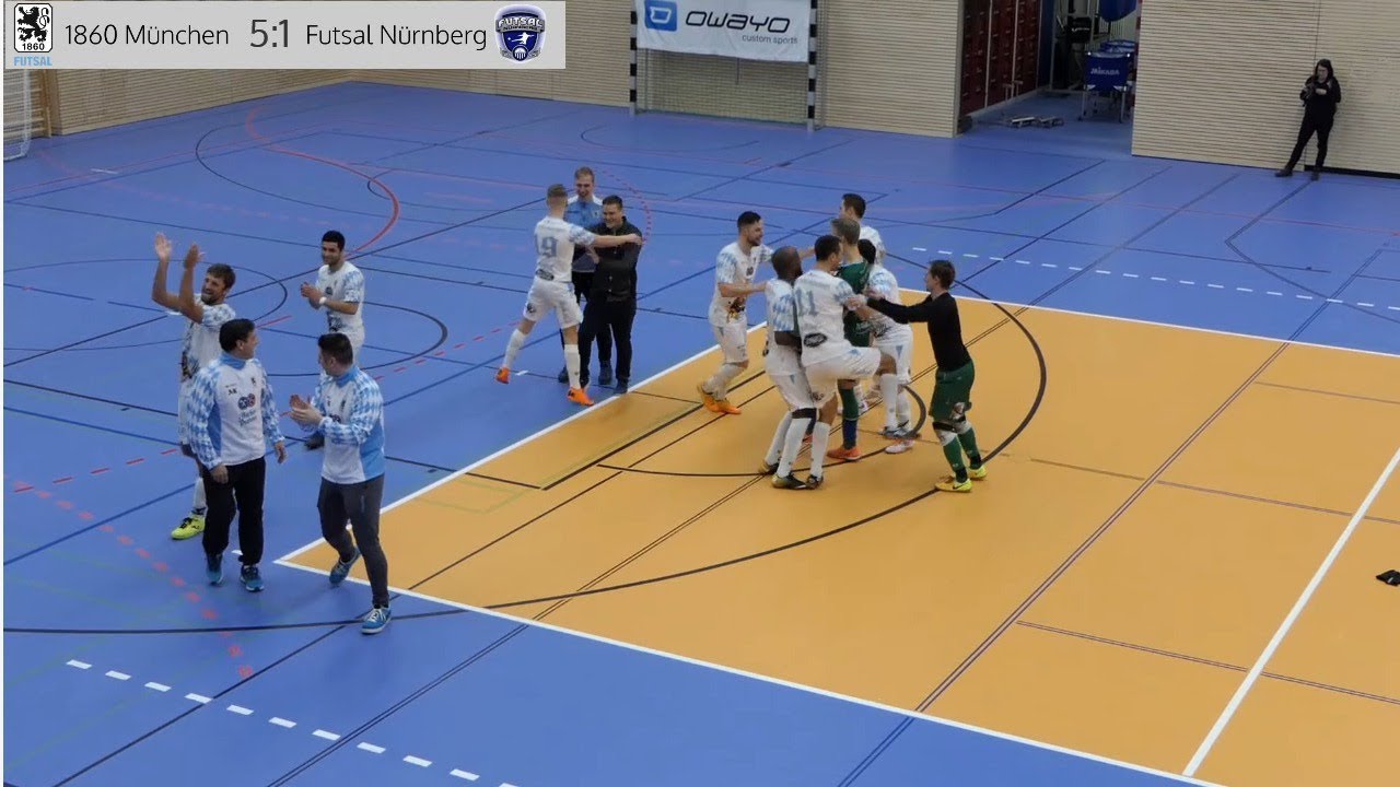 Video-Highlights: TSV 1860 München Futsal vs. Futsal Nürnberg
