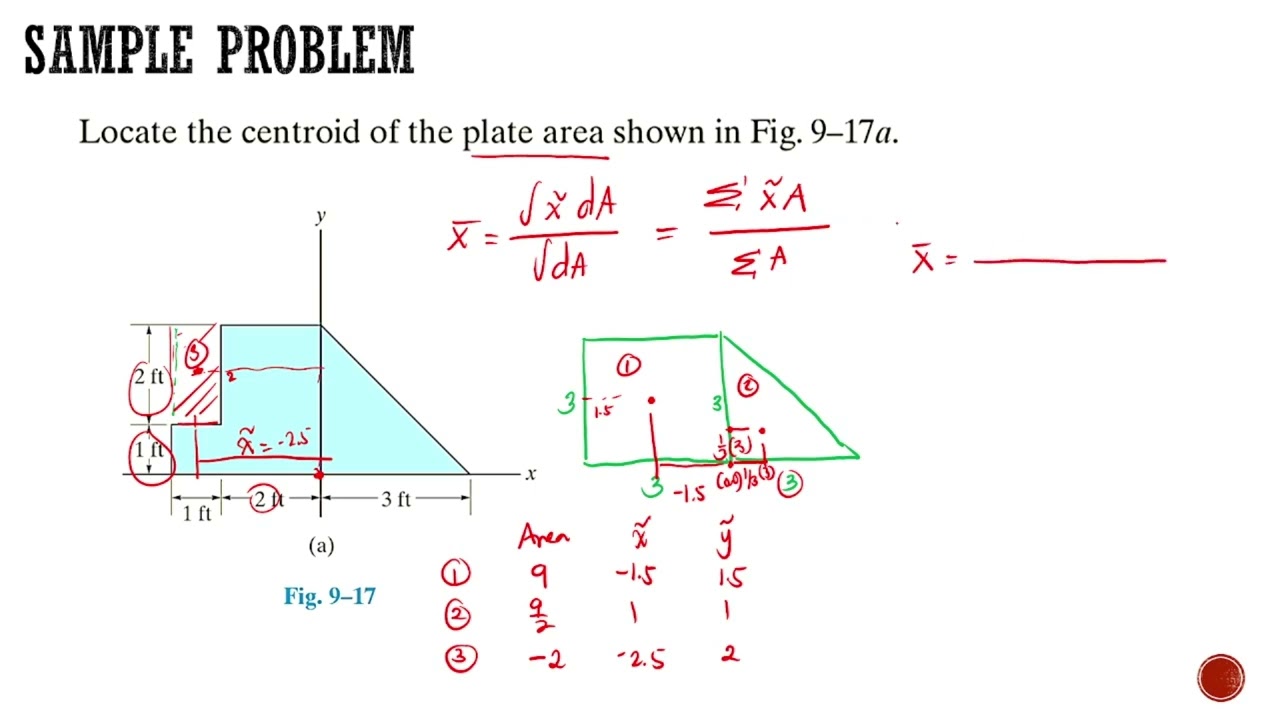 Center of Mass (Centroid) - Part 2
