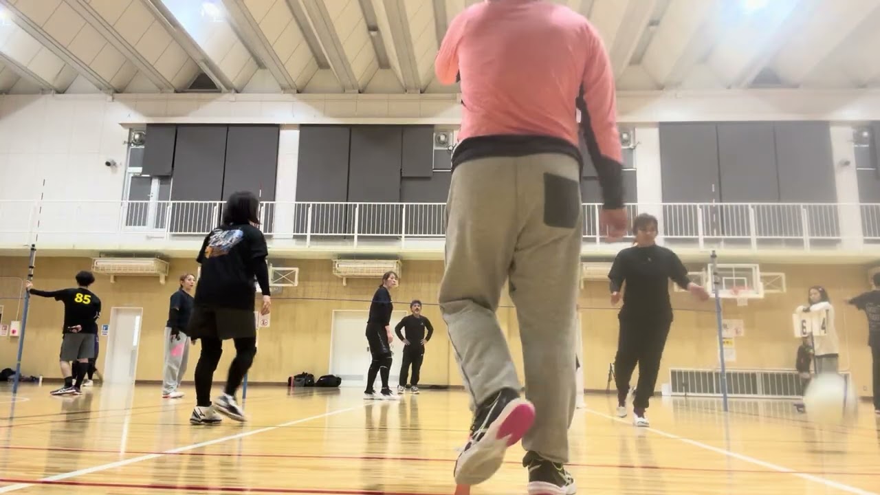２０２６年２月１７日（火）合同練習風景③『ＶｉｔａＲｏｓａ（ヴィータローザ）』🏐ソフトバレー【大阪ソフトバレー】メンバー募集中！『スポーツやろうよ』