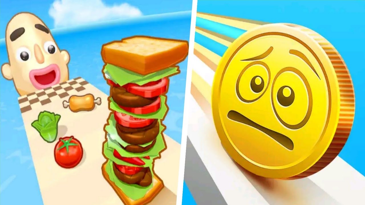 Sandwich Runner VS Coin Rush | Unlimited Run Gameplay 2026, New Update