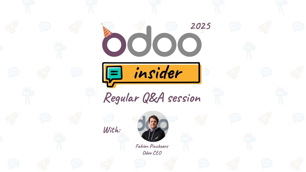Odoo insider: Q&A session with Fabien Pinckaers [1year of the show]
