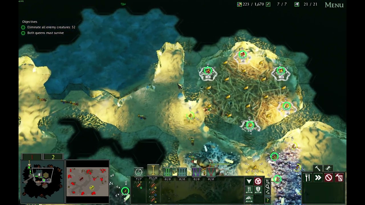 Empires of the Undergrowth  babysitting easy killing uber crab and i got maximum and best ant team