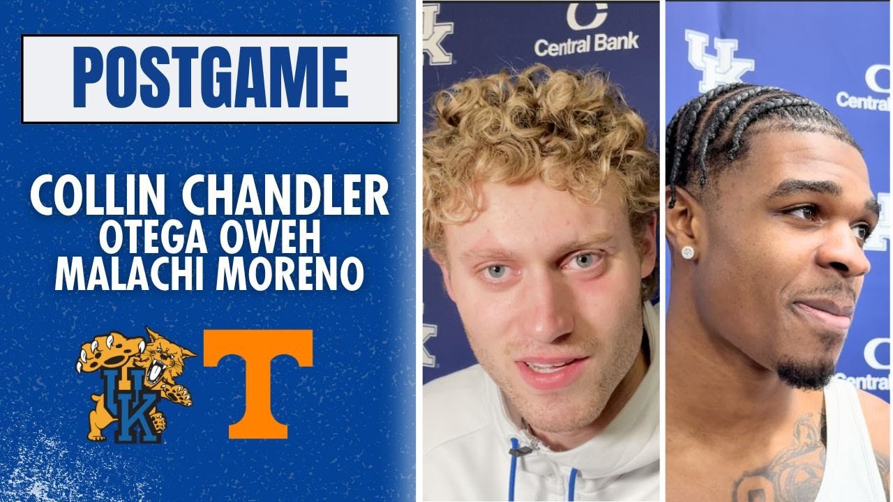 Kentucky Players Discuss 74-71 Win Over Tennessee