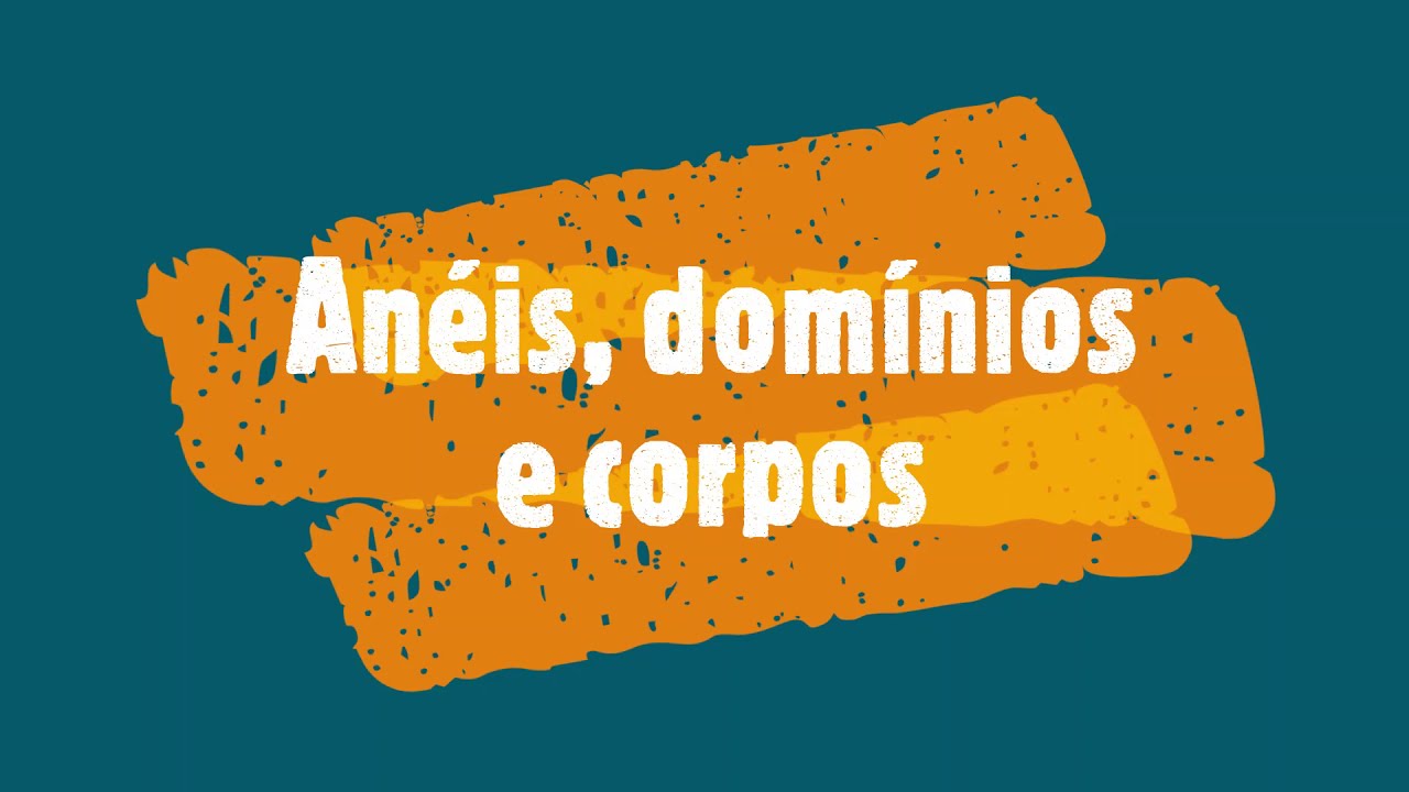 Definição de anel, domínio e corpo