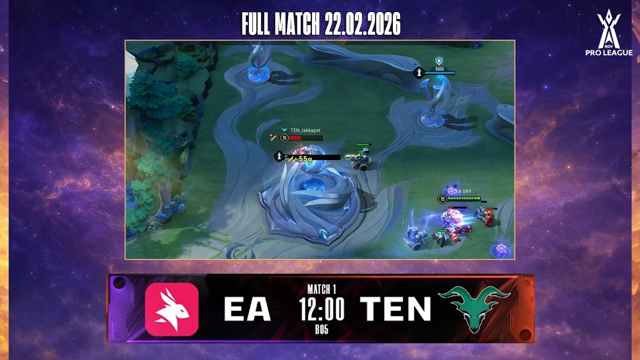 Super Sunday: eArena vs Tenacity | RoV Pro League 2026 Summer | Hỏng File 22.02.26