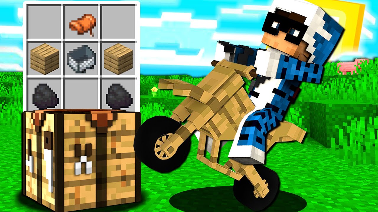 HO CRAFTATO UNA MOTOCROSS SU MINECRAFT ITA