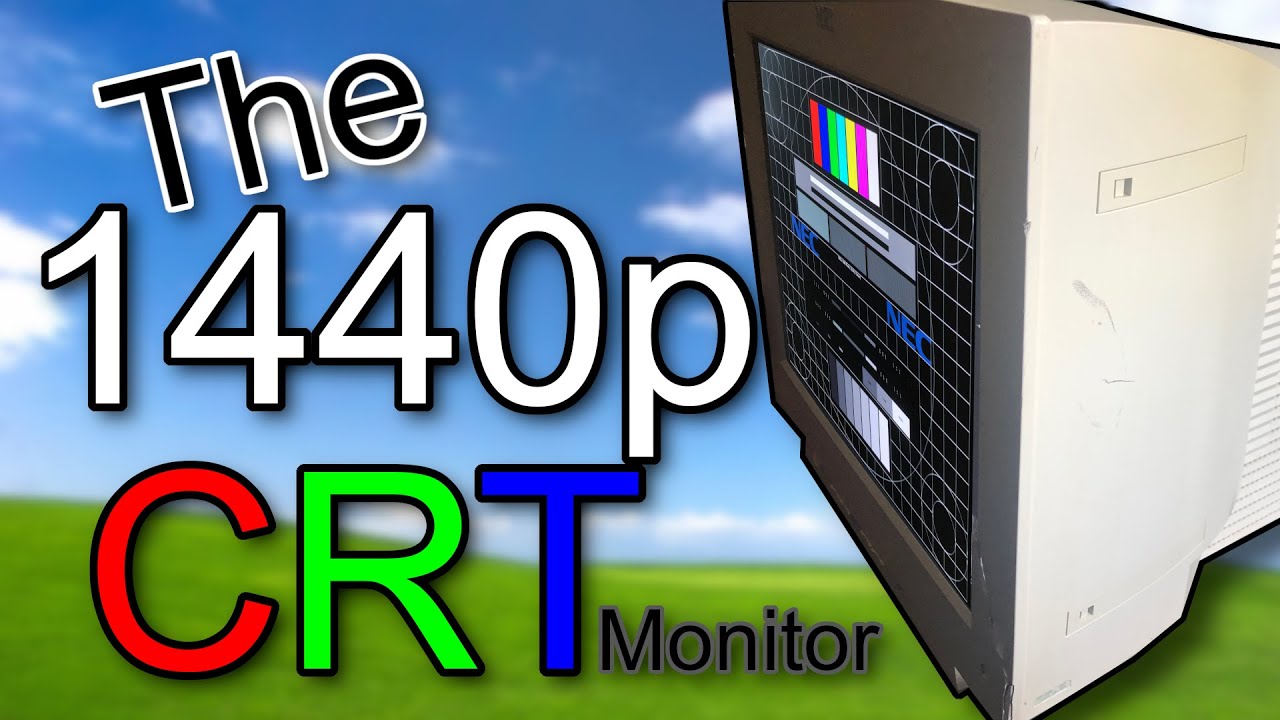 ЭЛТ-монитор Sony 1440p (IBM P275)