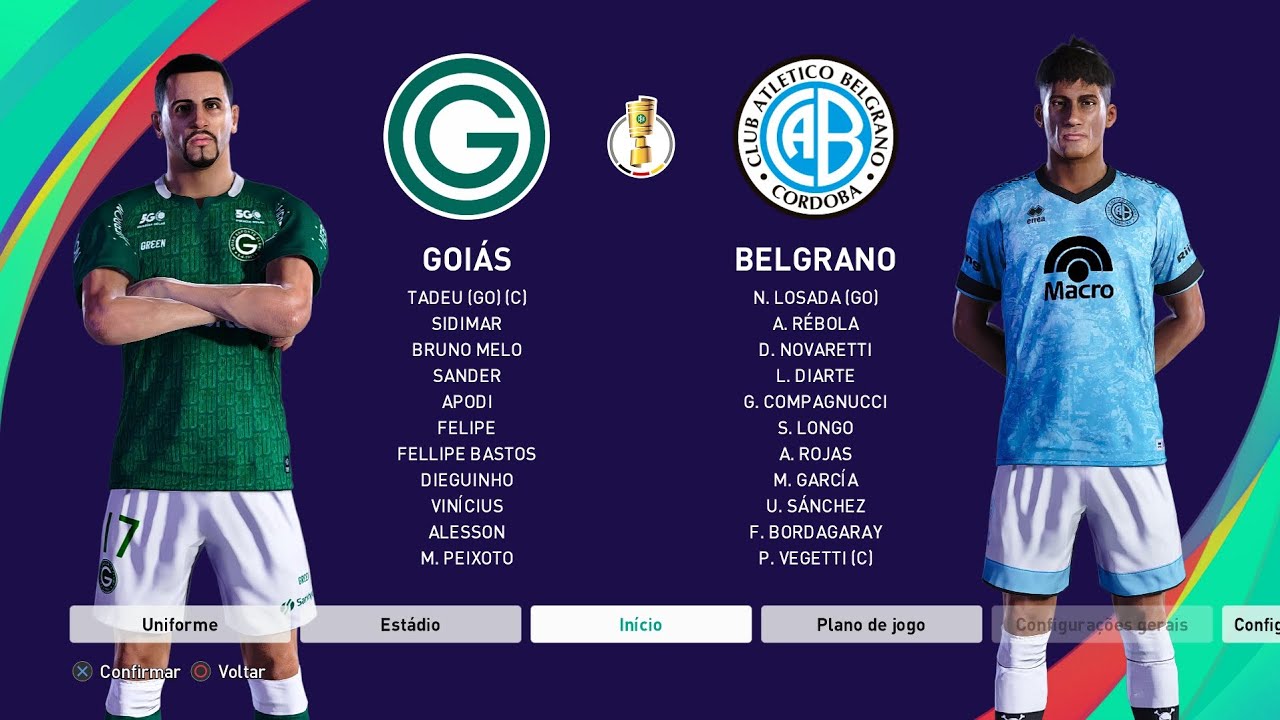 GOIÁS x BELGRANO | MUNDIAL de CLUBES e SELEÇÕES 10° DIVISÃO | GRUPO 2  RODADA 6/6 GAMEPLAY 