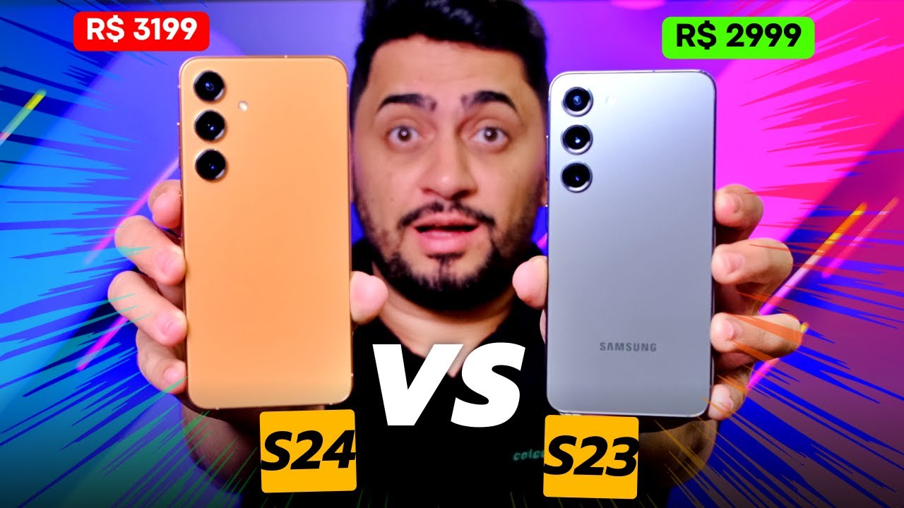 GALAXY S23 vs S24: TESTEI e mandei a REAL [Não ENTENDI a SAMSUNG]