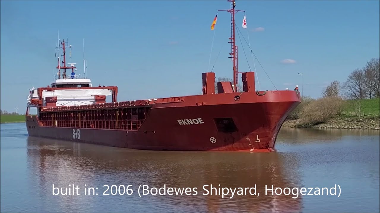 Ship Traffic in Papenburg, 05.04.2023 with Prinz Heinrich, Eknoe and Fiveltrans