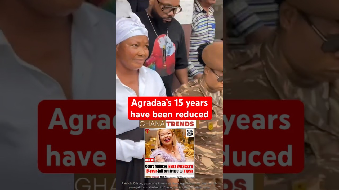 Срок заключения Наны Аградаа сокращен с 15 лет до 1 года &ndash; самые обсуждаемые новости суда Ганы! #...